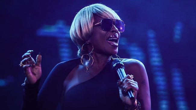 Mary J. Blige at Byron Bay Bluesfest. Picture: David Harris.