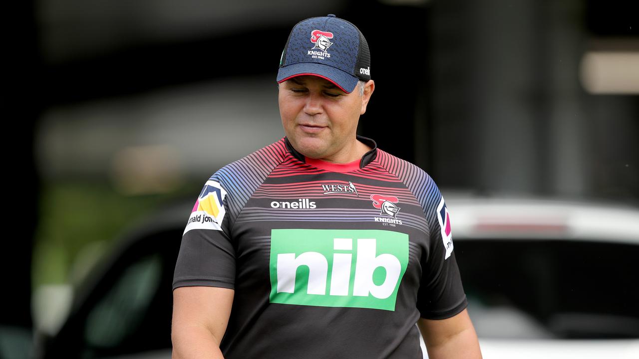 Newcastle Knights assistant coach Anthony Seibold