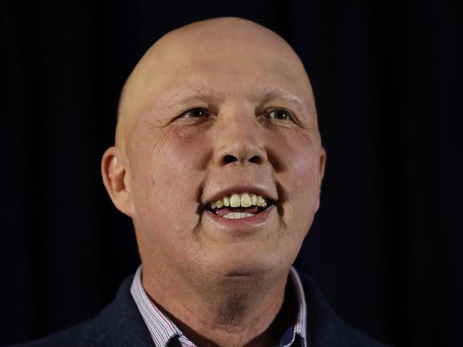 Peter Dutton has emerged as the likely Liberal leader. Picture: Zak Simmonds