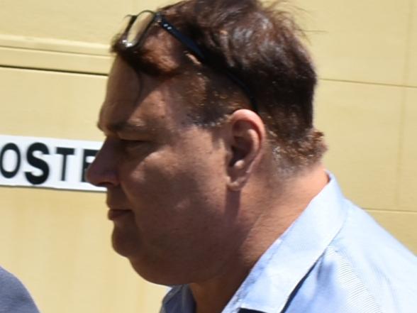 Gregory Mark Benjamin, 59, walks free from Mackay District Court after he was placed on a wholly suspended sentence for child grooming and possessing child exploitation material. Picture: Duncan Evans