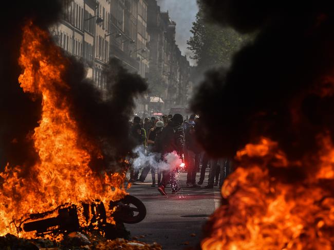 French protesters almost overthrew their government over a fuel tax hike. Picture: Jeff J Mitchell