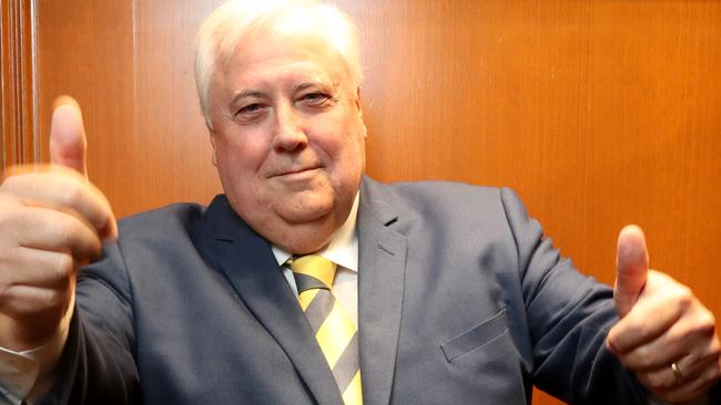 Clive Palmer’s offer to pay $7.16 million to workers does not cover superannuation payments. Picture: AAP Image/Kelly Barnes