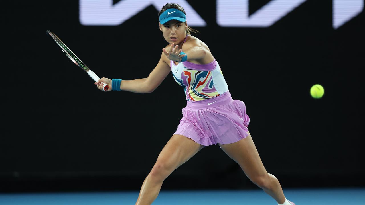 Emma Raducanu is not yet in the Australian Open field. Picture: Clive Brunskill/Getty Images