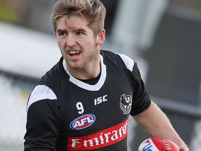 Sam Murray at training earlier this month. Photo: Scott Barbour/Getty Images