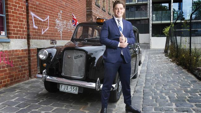 Nine News reporter Seb Costello is to become the network’s new European correspondent based in London. Picture: Sarah Matray