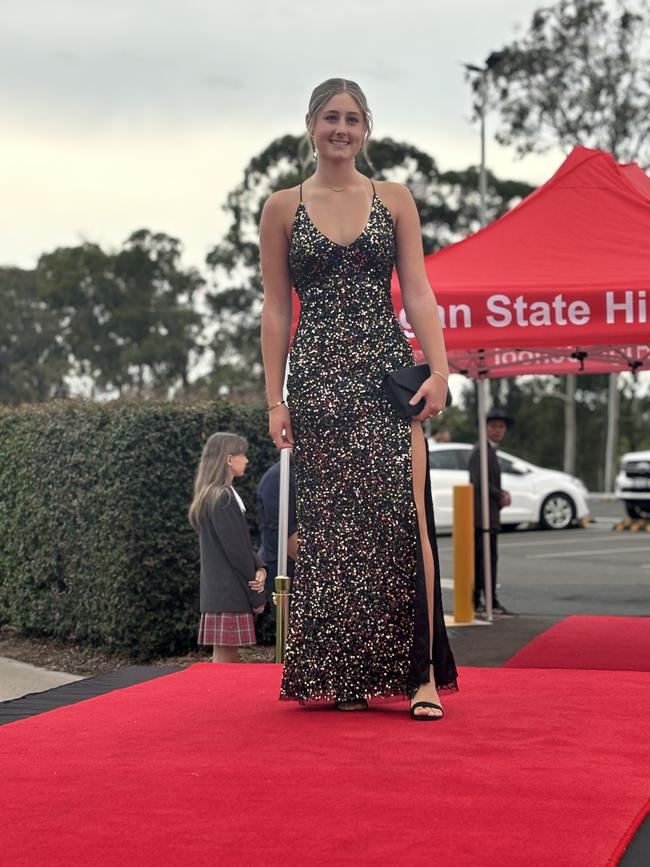 The students of Urangan State High School celebrating their formal.