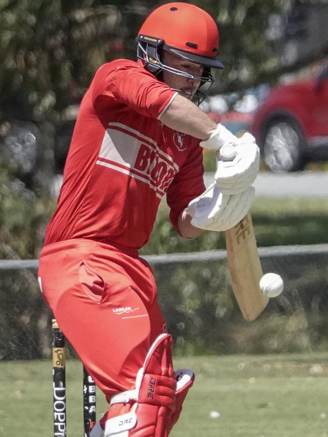 DDCA: Springvale South batter Ryan Quirk. Picture: Valeriu Campan