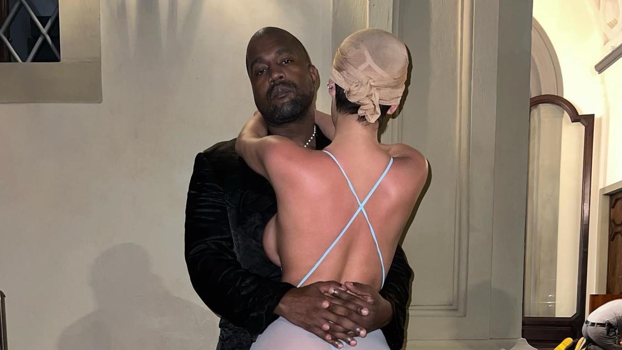 Kanye West and Wife Bianca Censori Seen Smiling While Out and About in  Florence