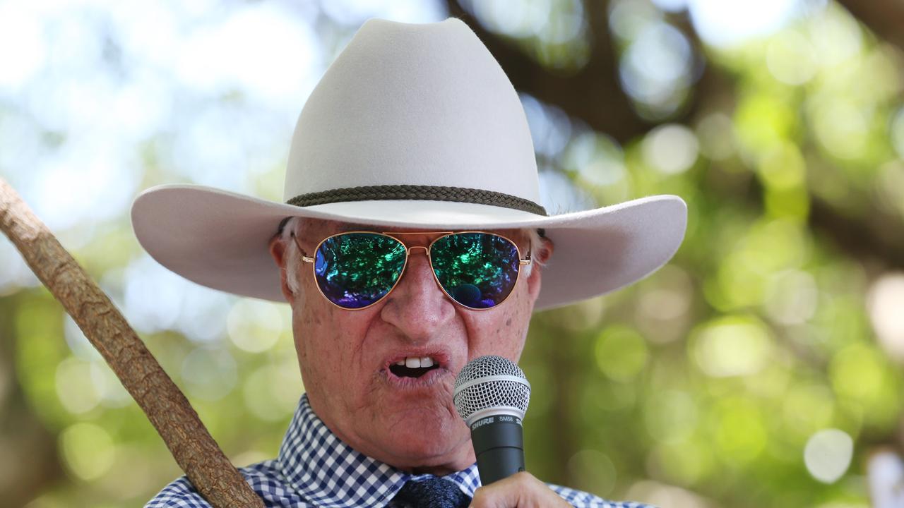 Kennedy MP Bob Katter says the Hells Gate dam proposal is too small to make a difference. Picture: Brendan Radke