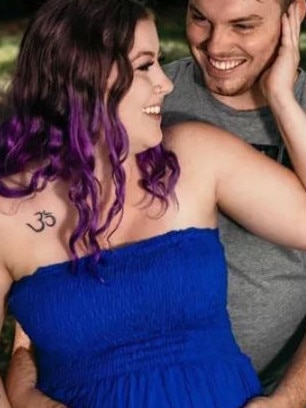 Victoria Point couple, Jaay Edwards, 25, and her partner Cooper Kennedy, 24. Picture: GoFundMe