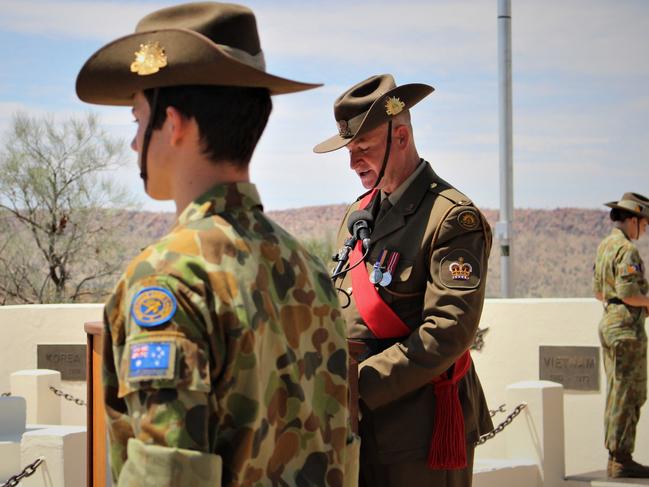 Warrant Officer Scott Allen ‘we are a nation built on the foundation of mateship’. Picture: Jason Walls