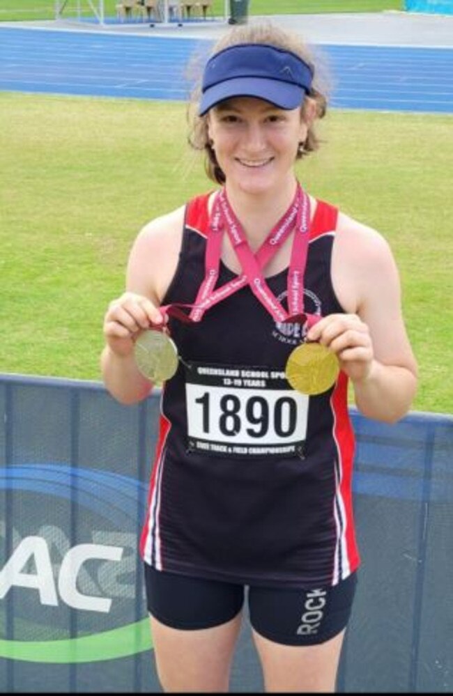 Abbey Kapernick qualified for the National Athletics Competition in Sydney in 2018 and 2019.