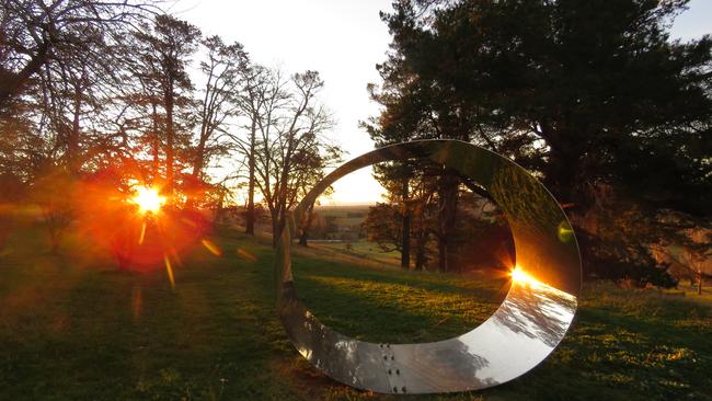 A sculpture of the Passage Secret by Silvia Tuccimei at Hillview Heritage Estate. Picture: Katrina Lobley