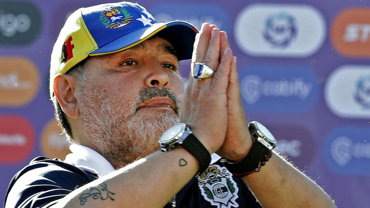 Diego Maradona is back in charge of Gimnasia, returning two days after quitting the club.