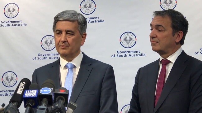 SA Treasurer Rob Lucas on Tuesday's budget