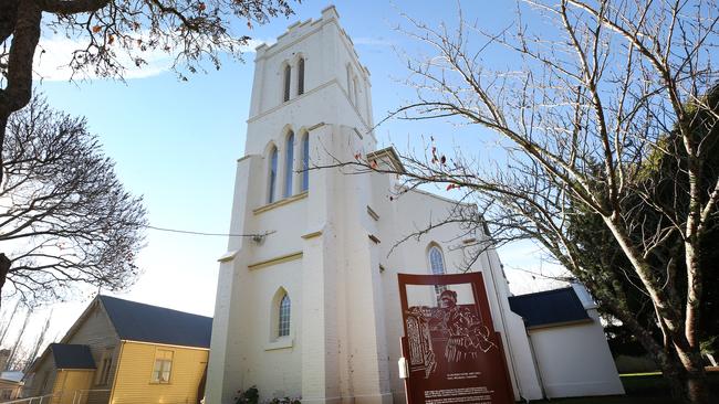 St Andrews church at Westbury is one of the churches the Tasmanian Anglican Diocese plans to sell.