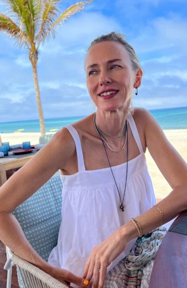 Naomi Watts opens up about early menopause. Picture: Instagram