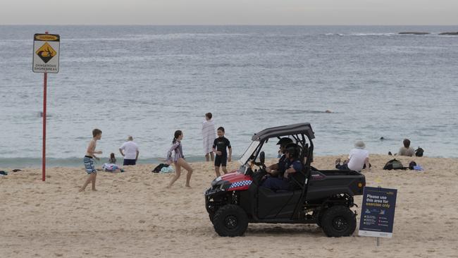 Bondi has had relatively low number of fines compared to regional towns. Picture: Brook Mitchell/Getty Images