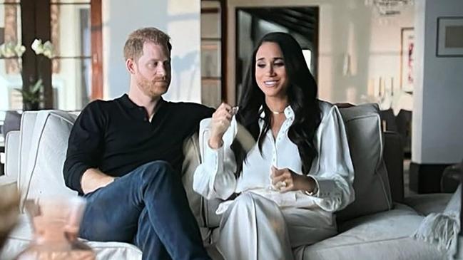 Harry and Meghan’s Netflix docuseries was a global hit. Picture: Netflix