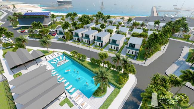 Artist's impression of $42m Wyndham Wallaroo Shores Resort. Supplied by Monopoly Property Group