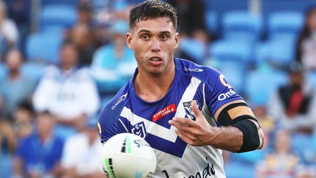 2021 NRL Round 11 - Gold Coast Titans v Canterbury-Bankstown Bulldogs, Cbus Super Stadium, Jake Averillo. 2021-05-22. Digital image by jason obrien � NRL Photos