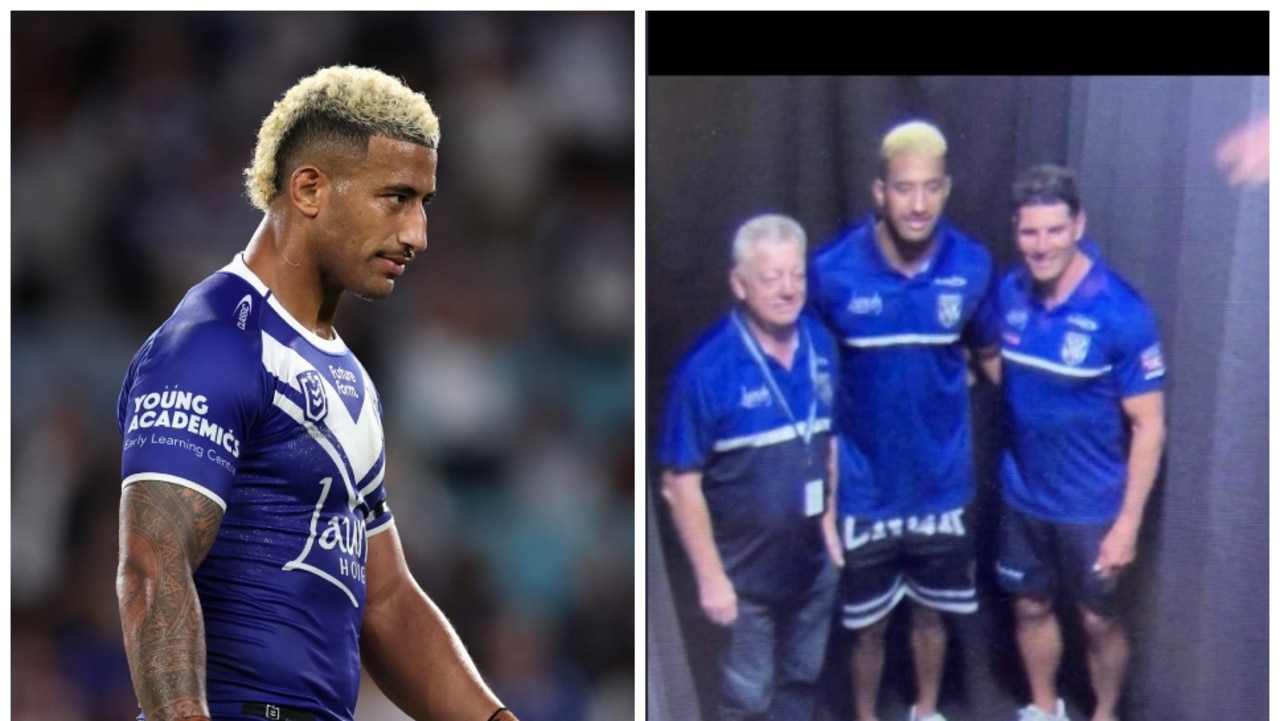 Viliame Kikau and Bulldogs leaked photo