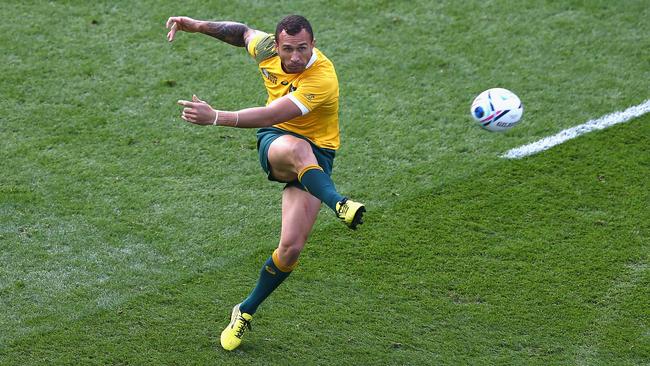 Cooper’s kicking was erratic against Uruguay, though he set up several tries.