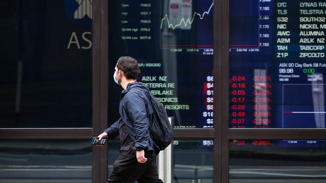 The Australian sharemarket is expected to start the week in negative territory. Picture: NCA Newswire/Gaye Gerard