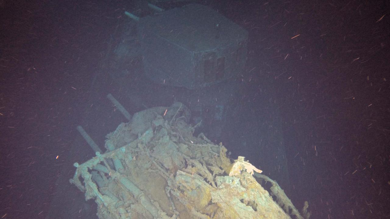 HMAS Sydney wreck photos reveal shot that sank her | Herald Sun