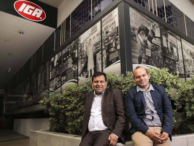 Bansal Group owners Vishal and Gaurav Bansal. Pic: Mark Cranitch.