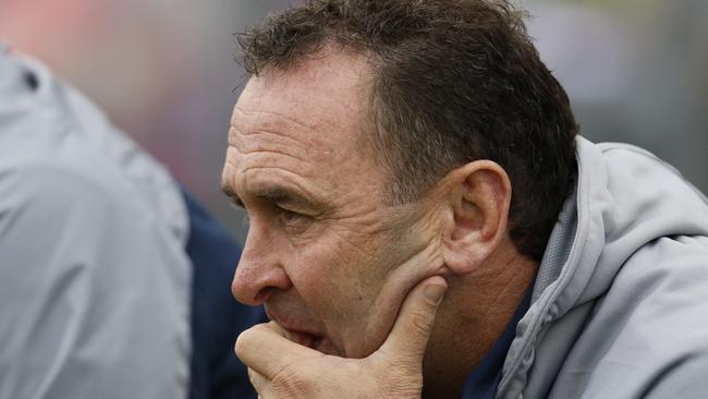 Raiders coach Ricky Stuart.