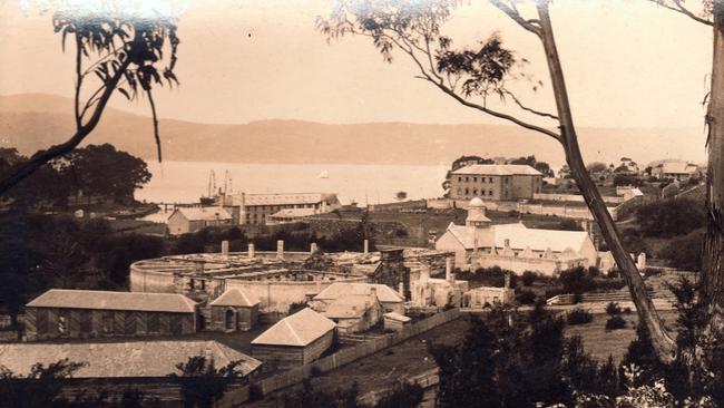 Mutineer William Swallow was returned to Van Diemen’s land and died at Port Arthur, pictured here in about 1924.