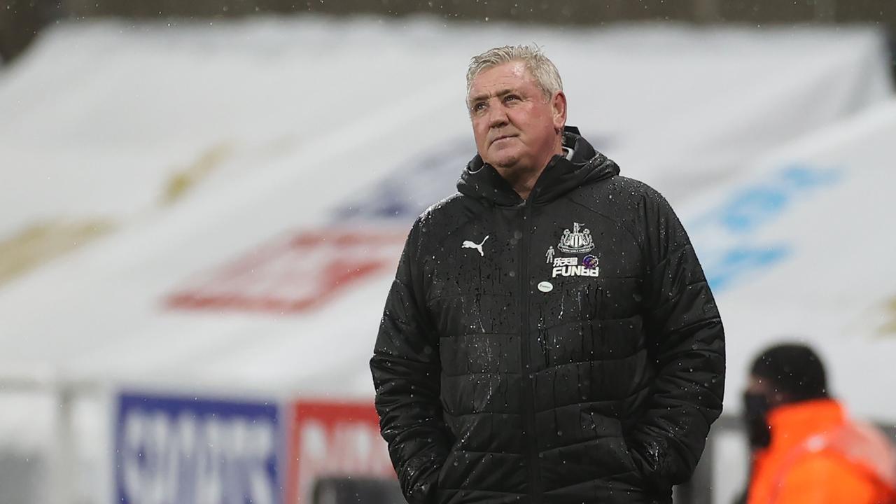 Newcastle United manager Steve Bruce has been sent death threats (Photo by LEE SMITH / POOL / AFP)