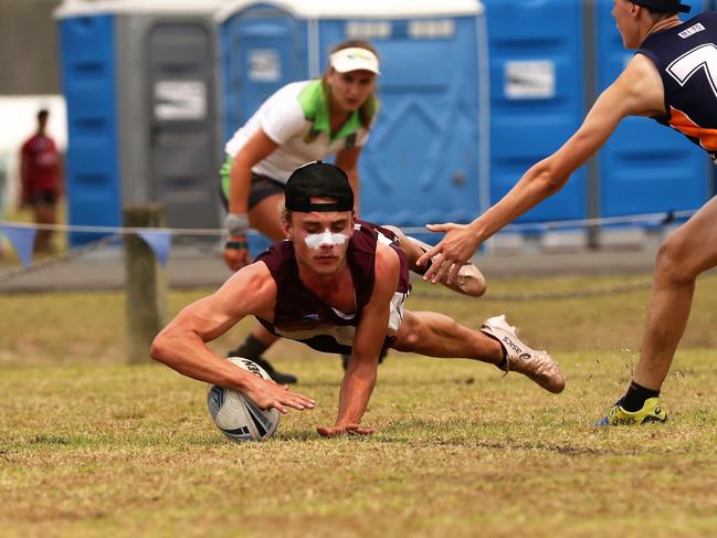 Cuban Porter Sheen of Manly-Warringah Touch. Picture: Matthew Long