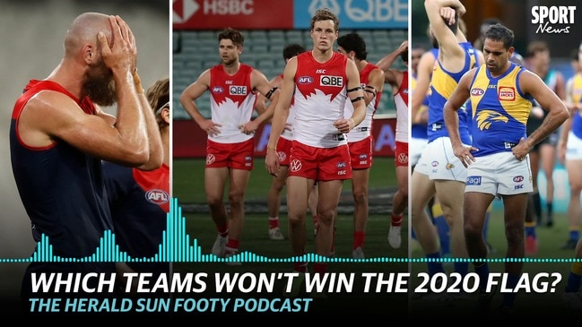 Herald Sun Footy Podcast: Which teams won't win the 2020 flag?