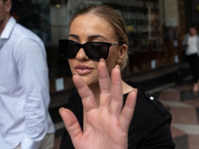 SYDNEY, AUSTRALIA - NewsWire Photos 25, JAN 2023: Jordan Ray Finlayson leaves Downing Centre court in Sydney.  Picture: NCA NewsWire / Flavio Brancaleone