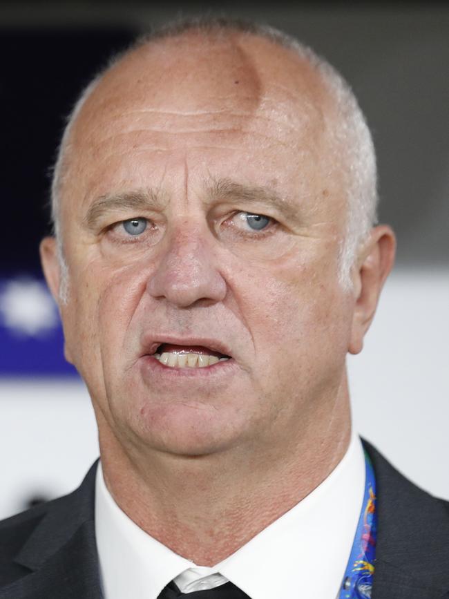 Australia's head coach Graham Arnold