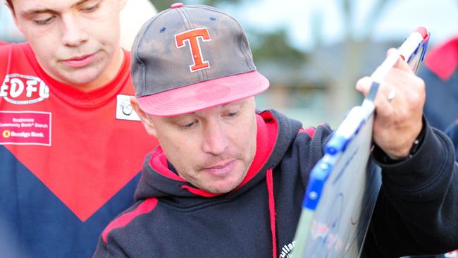 David Connell has stood down as Tullamarine coach. Picture: Jamie Morey