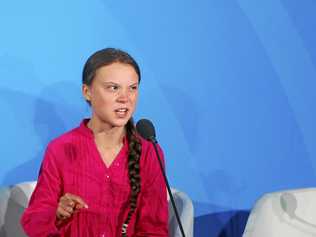 TAKE THAT: Greta Thunberg has pushed the buttons of those in power but we're all just as bad when it comes to really taking her, and science's, message seriously. Picture: Jason DeCrow