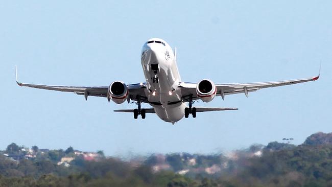 Flights out of Coolangatta. Picture: Mike Batterham.