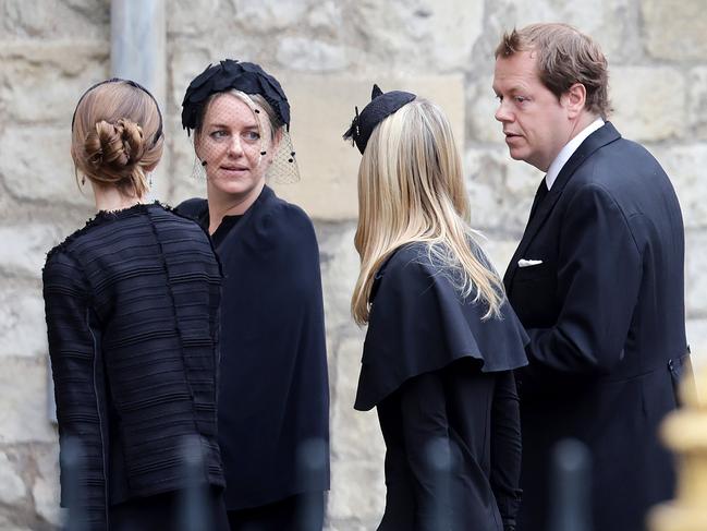 The son and daughter of Queen Camilla – Laura Lopes and Tom Parker Bowles – will attend for the first time. Picture: Getty Images