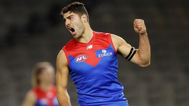 Christian Petracca was a standout for the Demons in the club’s win over Carlton. Picture: Getty Images