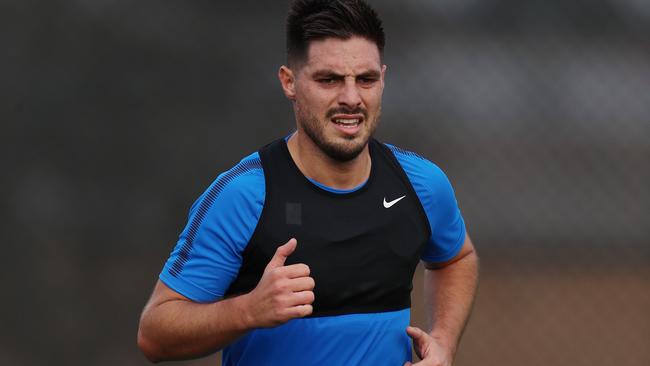 Fornaroli has had a big pre-season and is fit and ready to lead City. Picture: Michael Klein