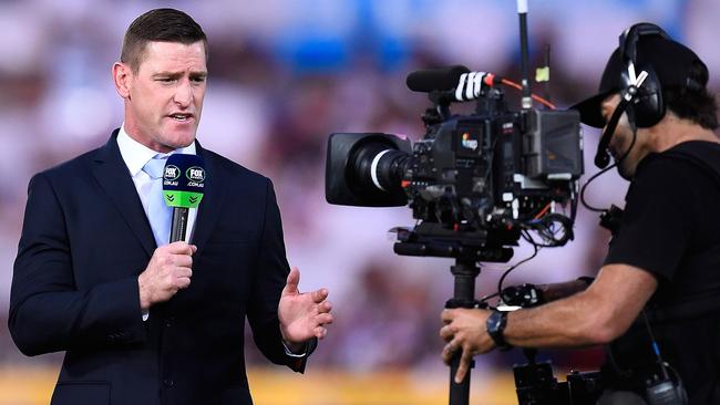 The NRL is thought to be close to securing a new deal with Foxtel for the remainder of the season Picture: Getty Images