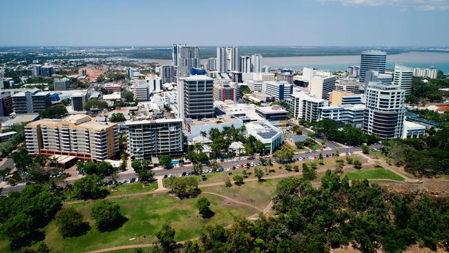 Occupancy rates at Darwin hotels during the first full week of coronavirus restrictions easing have dropped 64 per cent. Picture: Michael Franchi