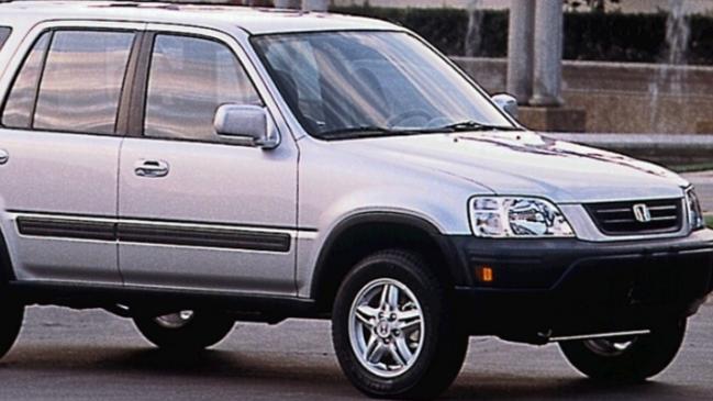 A Honda CRV similar to the car police believe is linked to the shooting. Picture: Victoria Police