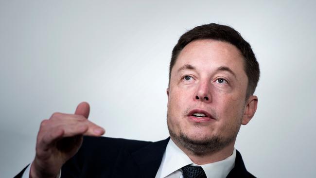 Elon Musk, CEO of SpaceX and Tesla. Picture: AFP