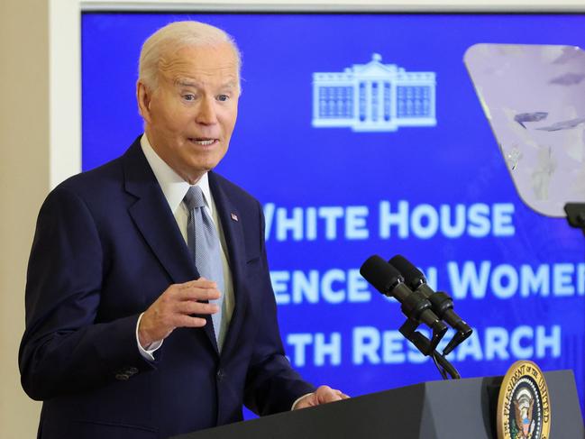 US President Joe Biden granted the most pardons in a single day. Picture: AFP