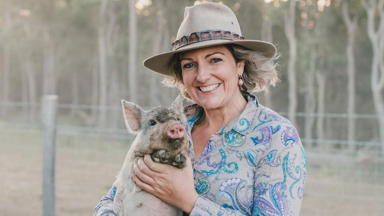 Carly Clark, owner of Splitters Farm, a popular agritourism venture in north Bundaberg.