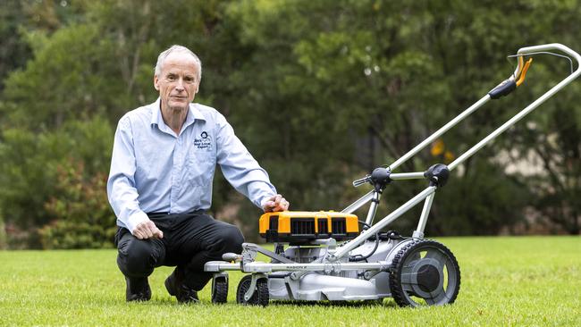 Jim’s Mowing founder, Jim Penman. Picture: Aaron Francis / The Australian